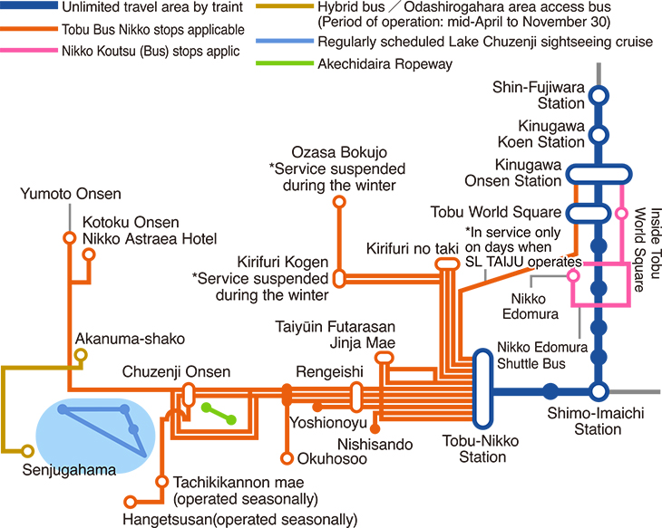 Nikko Train Map NIKKO PASS | Best Price Guarantee from Headout