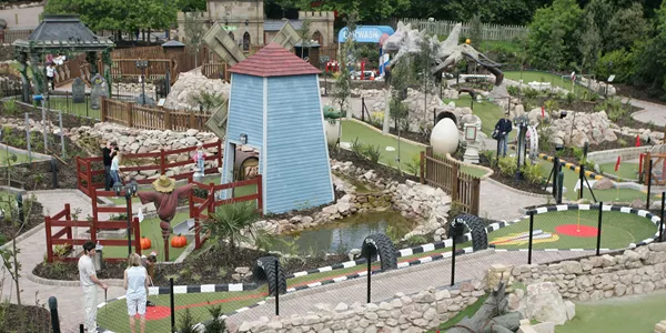 Alton Towers Staffordshire Moorlands District Extraordinary Golf