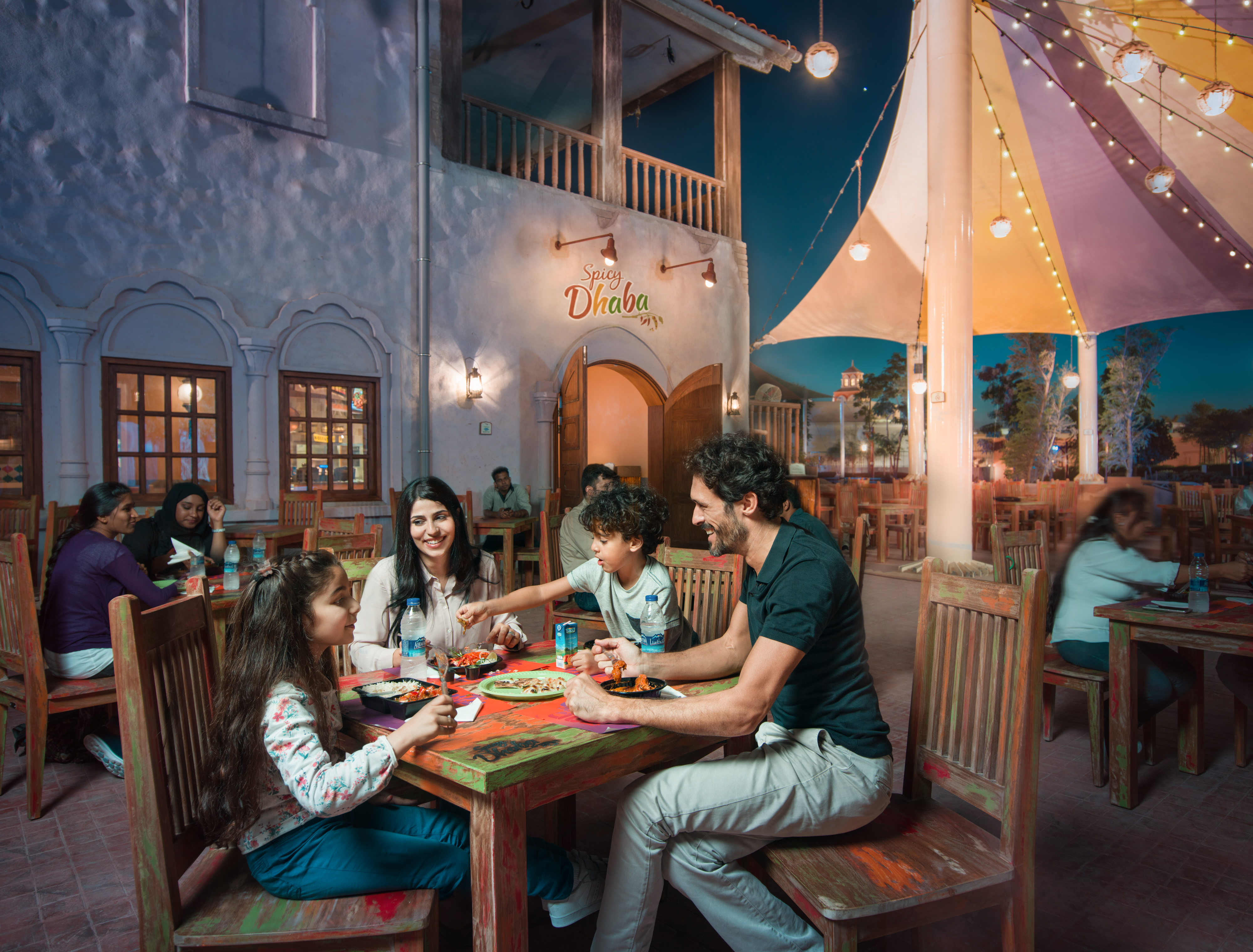 Bollywood Parks Dubai Dining