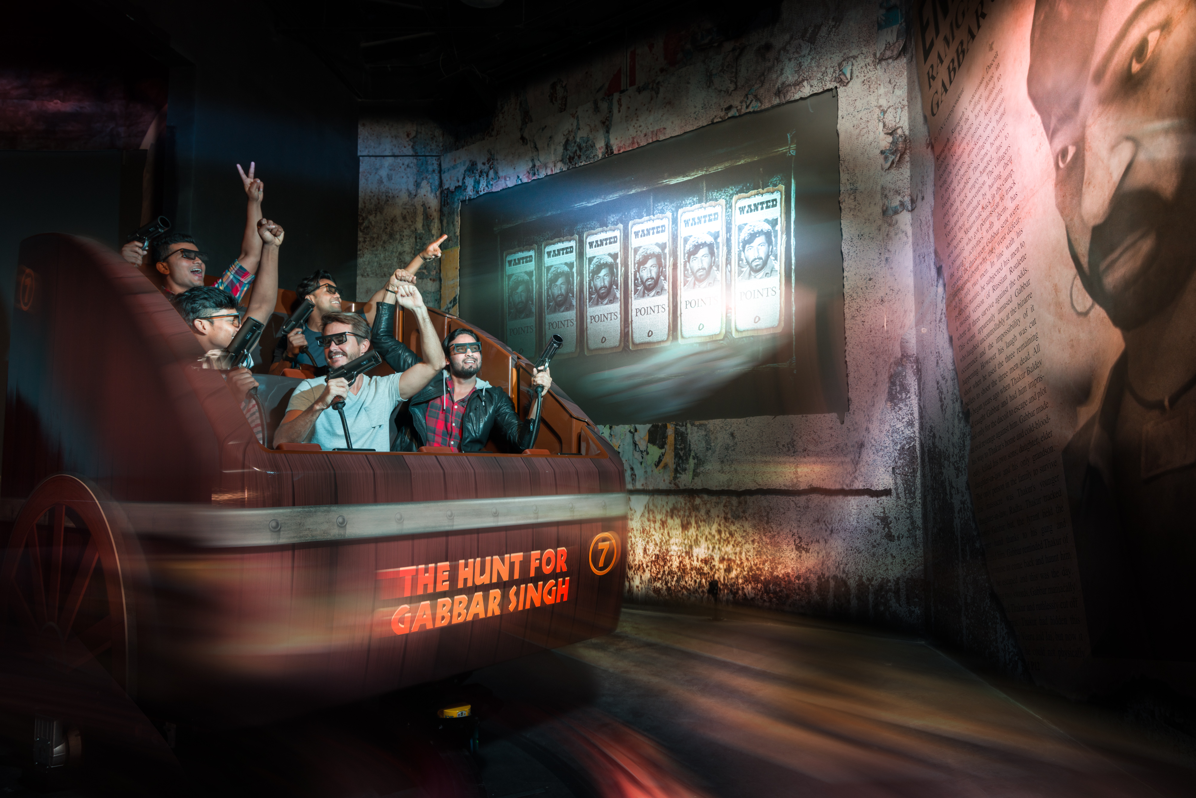 Bollywood Parks Dubai Rides and Attractions