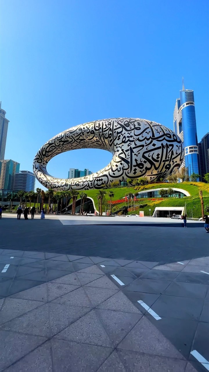 The Museum of the Future is an exhibition space for innovative and futuristic ideologies, services, and products. Located in the Financial District of Dubai, UAE, the Museum of the Future has three main elements: green hill, building, and void.

Thanks to @headoutuae @headout for this unique experience!