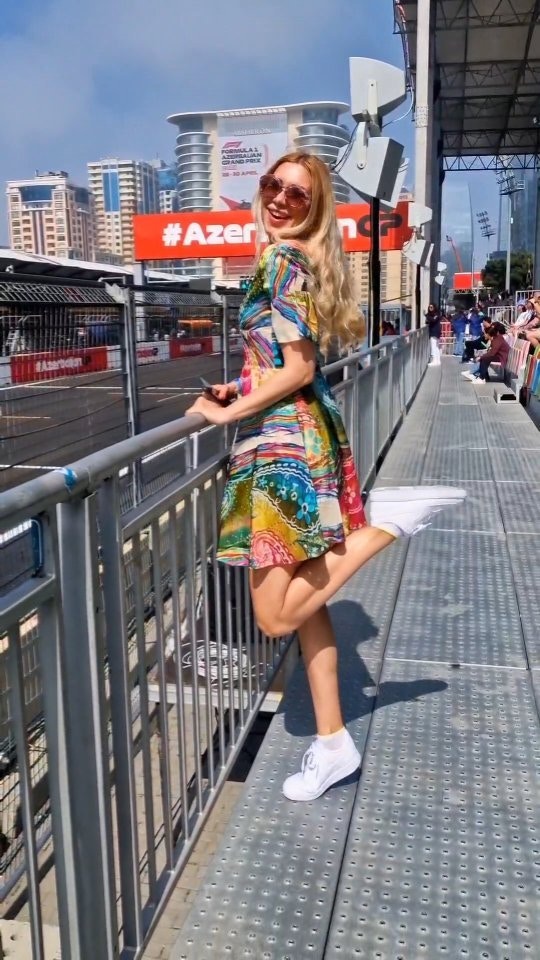 #Formula1 With @headout 
Unforgettable days
Day 1
.
.
#azerbaijan #reelsviral #viralreels