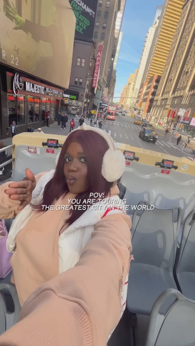 From the bright lights of Times Square to the artistic charm of Dumbo, this @BigBusTours experience was everything! 🌟 Between the jaw-dropping views, a stroll through Brooklyn’s trendiest streets, and world-famous chocolate from Jacques Torres 🍫, this tour is a must for your NYC bucket list!

Book your unforgettable Big Bus Tour now with @BigBusTours and explore NYC like never before!

#BigBusTours #Brooklynbigbus #BigBusToursNY #NYbigbustours #thingstodonyc #dumbobrooklyn #timesquare #gifted