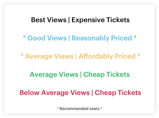 New Amsterdam Theatre Seating Chart Aladdin Seating Guide