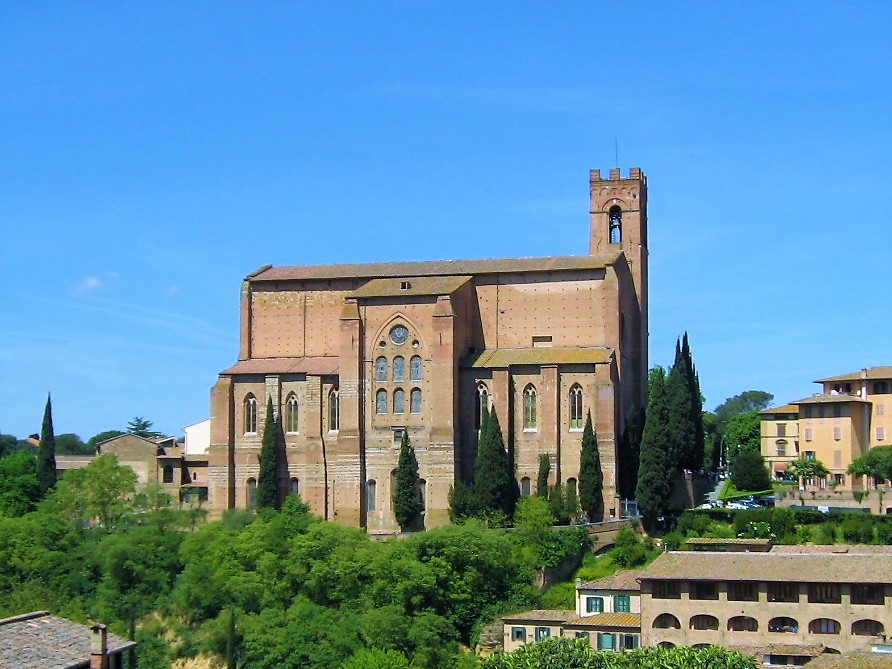 Florence to Siena - Basilica of San Domenico