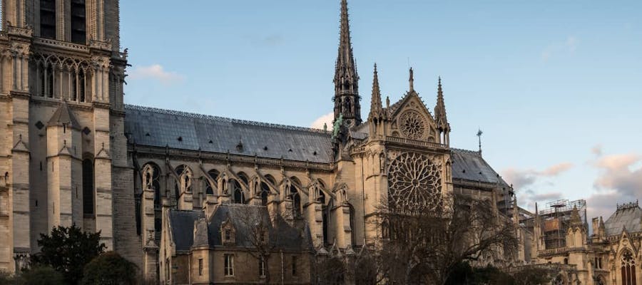 paris in April - notre dame
