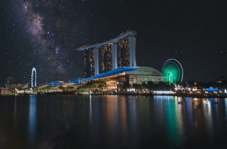 marina bay sands skypark singapore