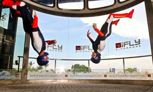 indoor skydiving in Dubai - 2