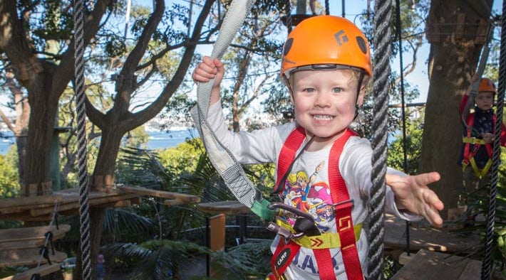 Taronga Zoo Sydney-Wild Ropes