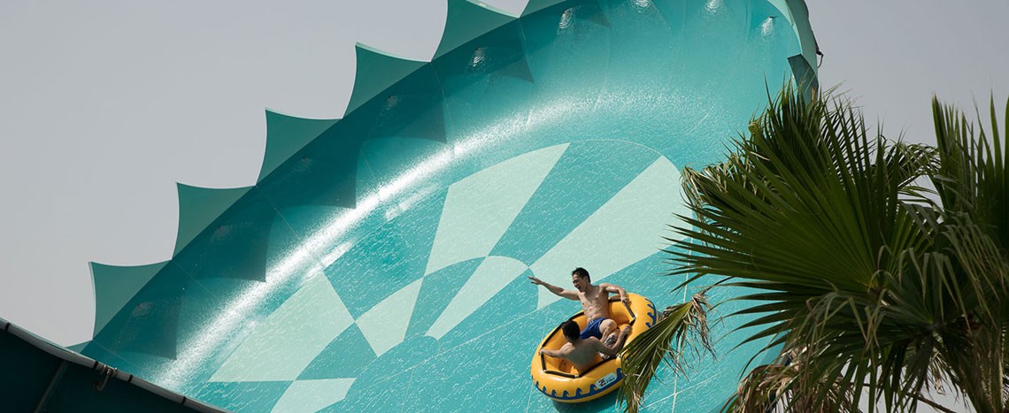 Laguna waterpark dubai rides