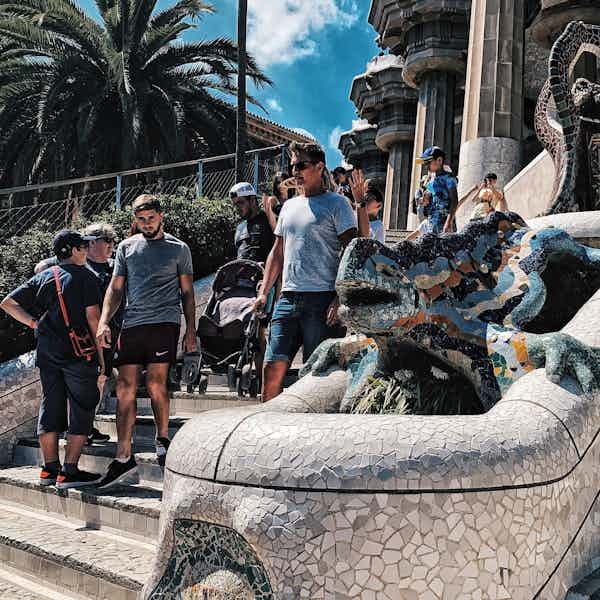 Park Guell Monumental Zone - Dragon Stairway