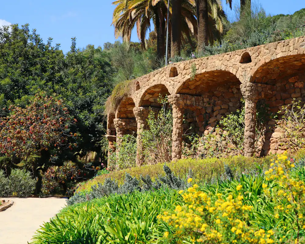 park guell monumental zone