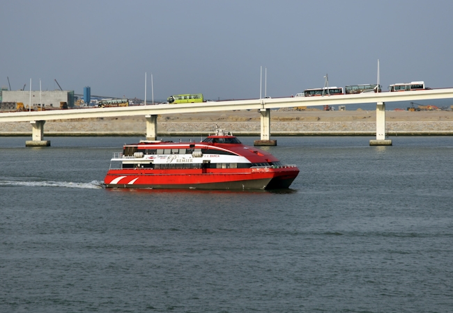 Ferry to Macau