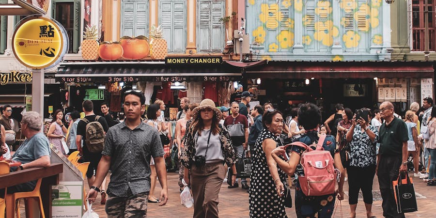 Singapore in May - walking tour