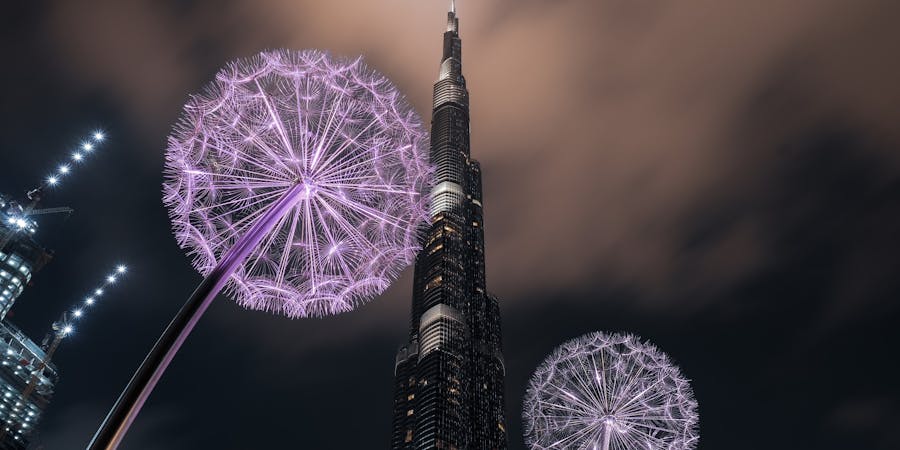 Dubai in february - burj khalifa