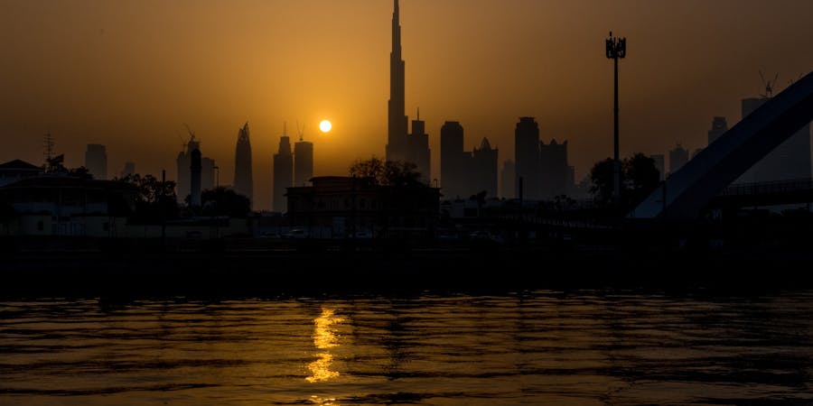 Dubai in April - burj khalifa