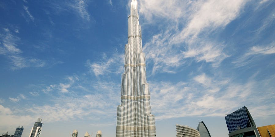 Dubai in march - burj khalifa