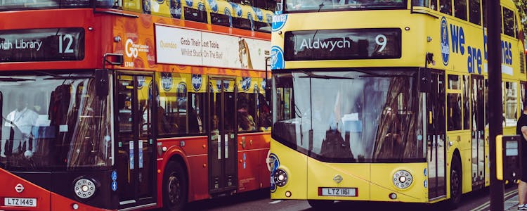 London public transportation-bus