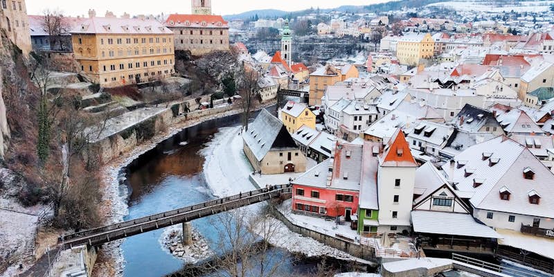 prague to Český Krumlov - Český Krumlov castle