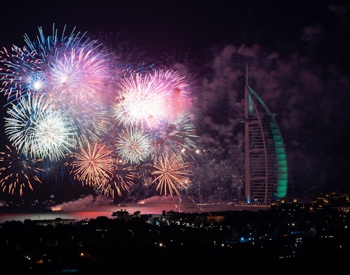 Burj Khalifa Fireworks