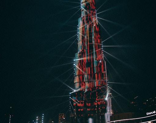 Burj Khalifa fireworks