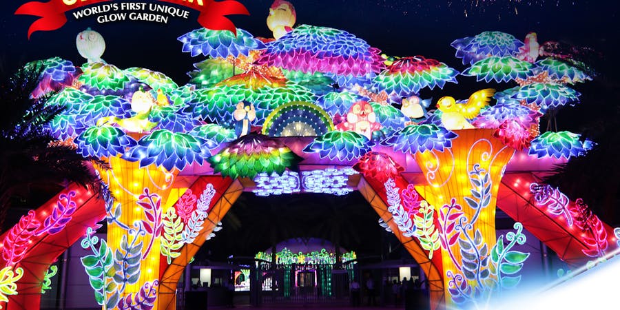 Dubai in february - garden glow