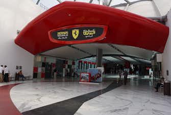 tyre twist ferrari world