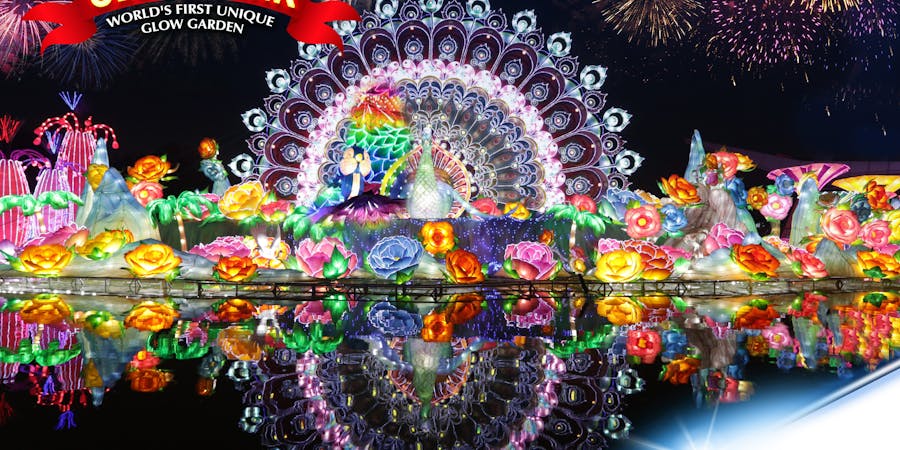 Dubai in may - garden glow