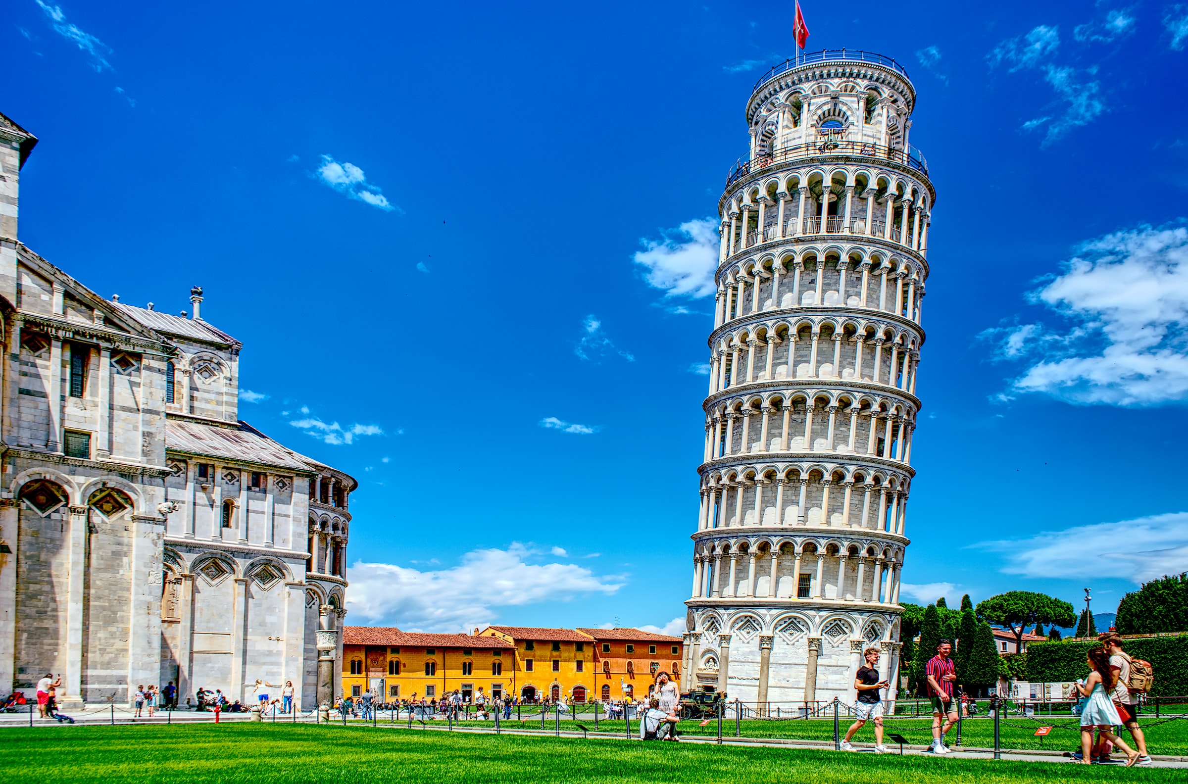 Leaning Tower Of Pisa Reopens Doors To Visitors Post COVID Lockdown