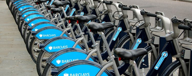 London public transportation-bike