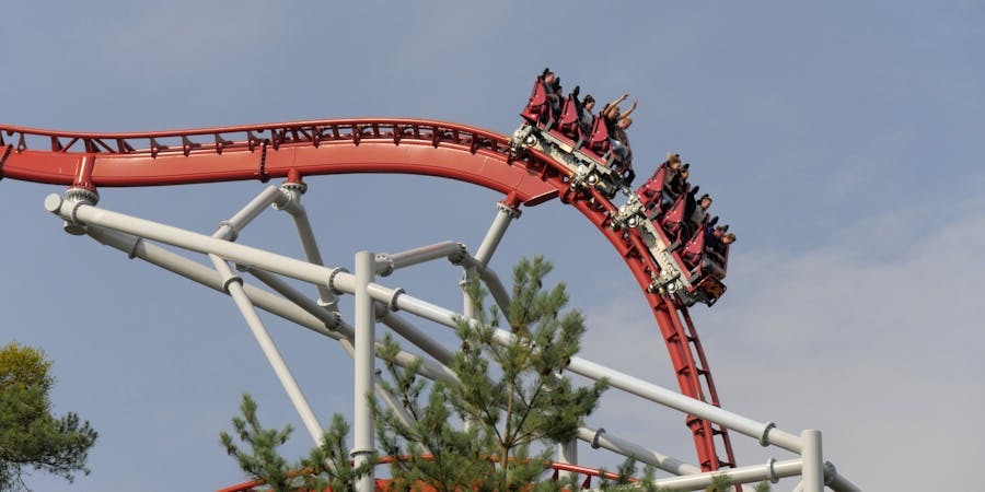 Dubai in August - ferrari world