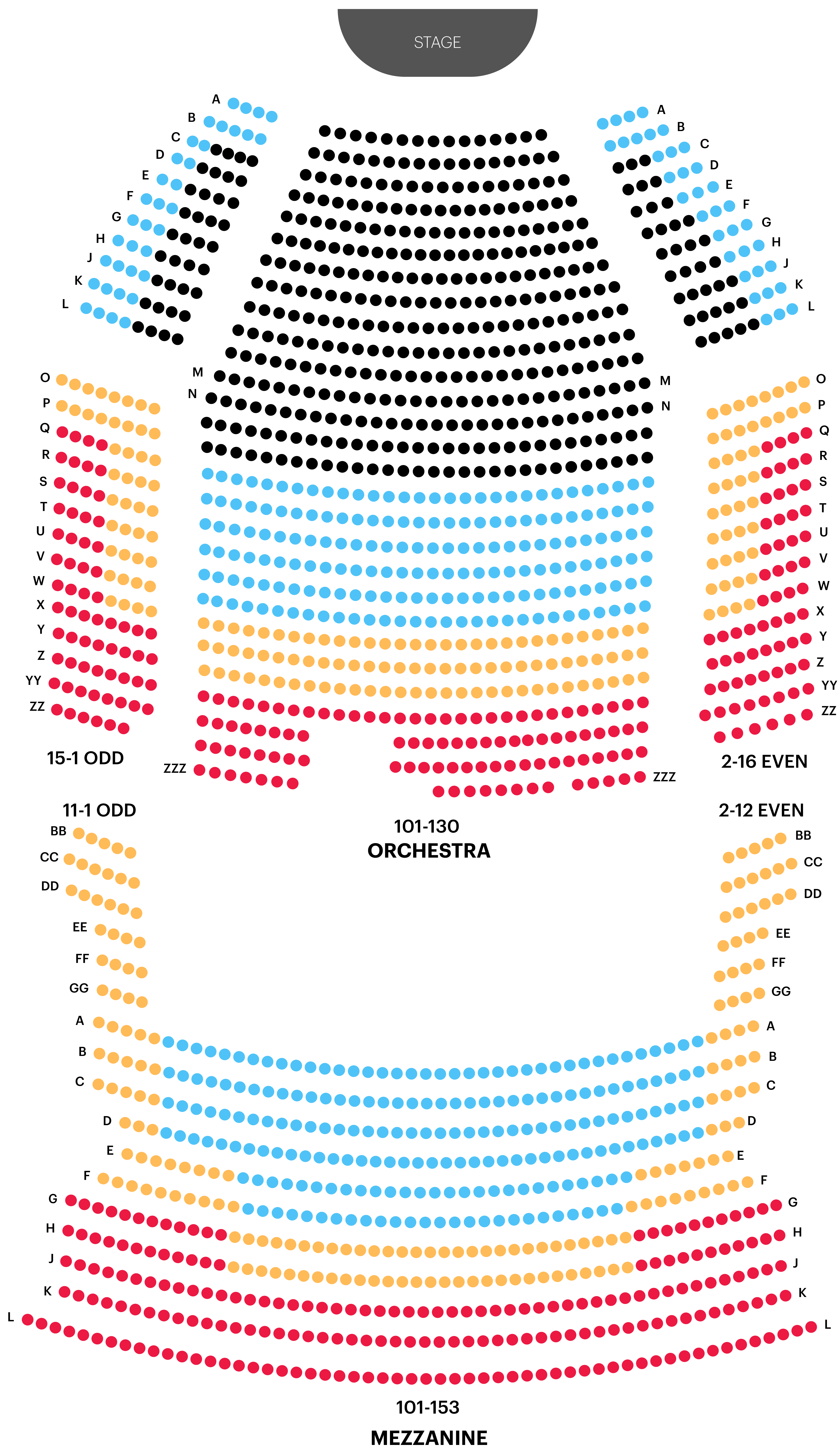 Minskoff Theatre Seating Chart Map