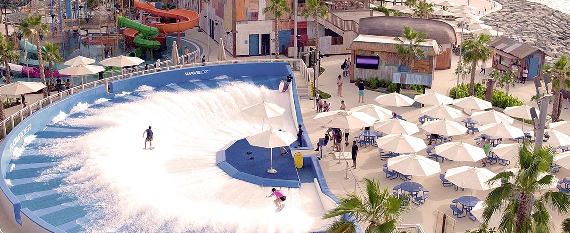 Laguna Waterpark zones