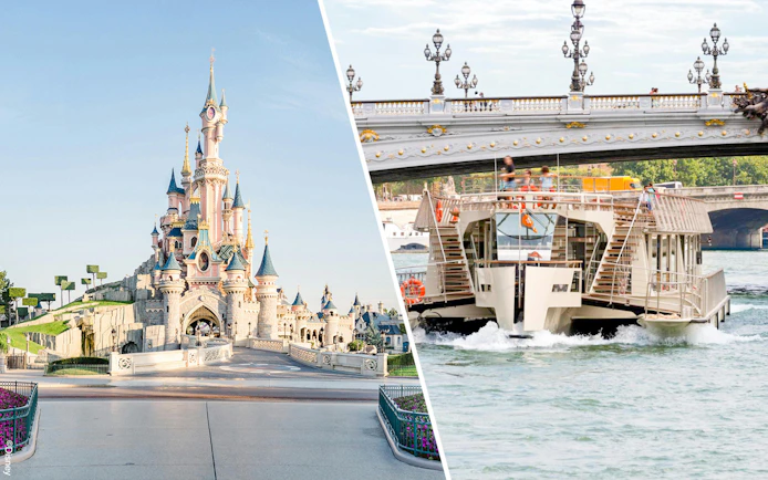 Combo: Disneyland® Paris Tickets + Seine River Cruise