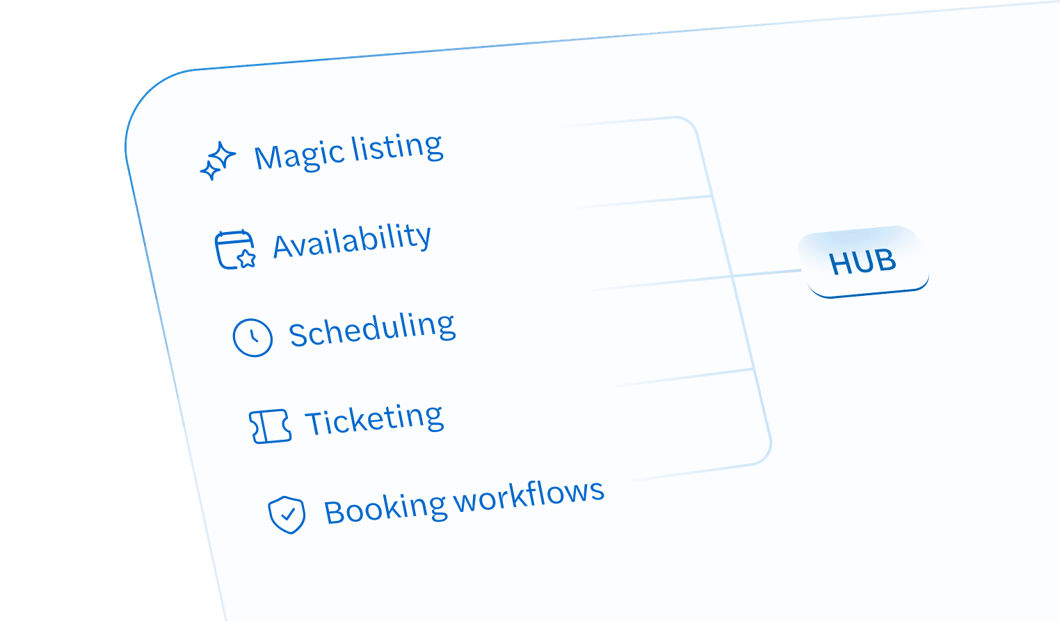 Manage your experiences illustration